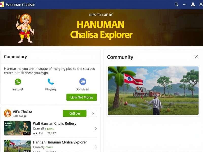 Hanuman Chalisa Explorer Gameplay